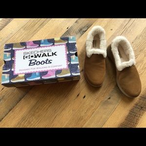 Sketchers Go Walk 5 - Toasty - Chestnut - size 9.5